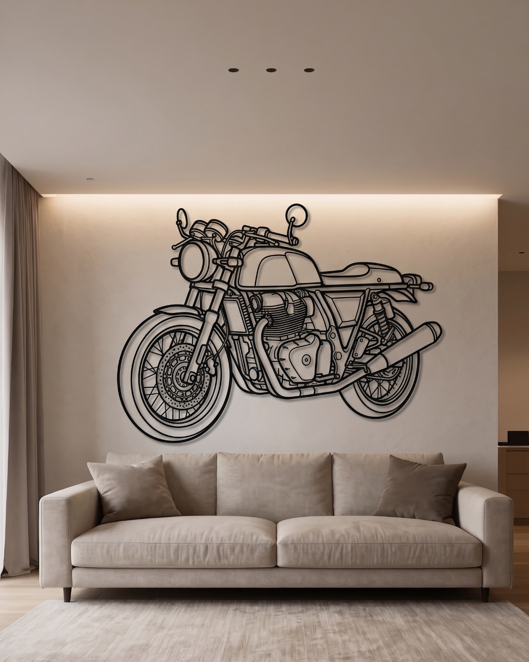 Royal Enfield Continental GT 650 3/4 VIEW