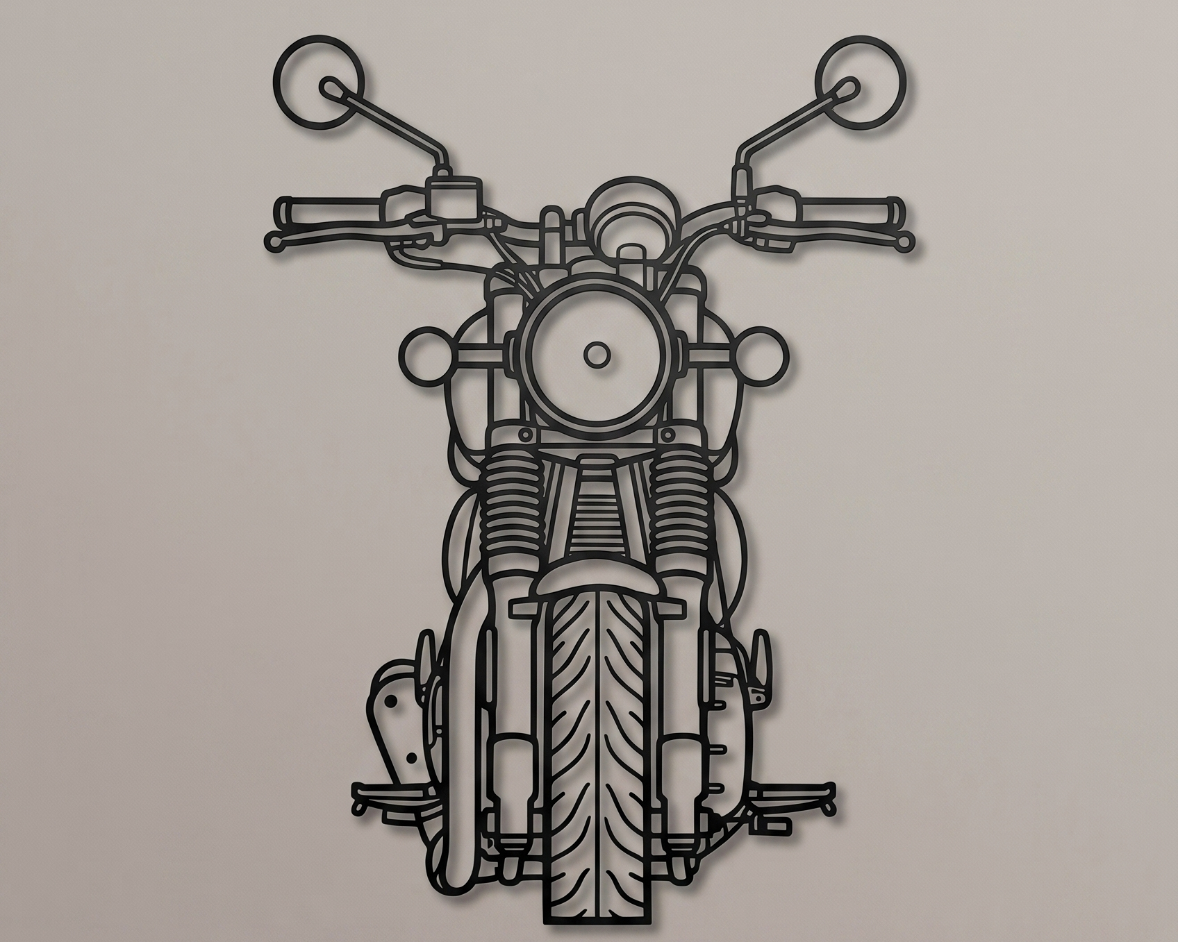 Royal Enfield Hunter 350 FRONT VIEW