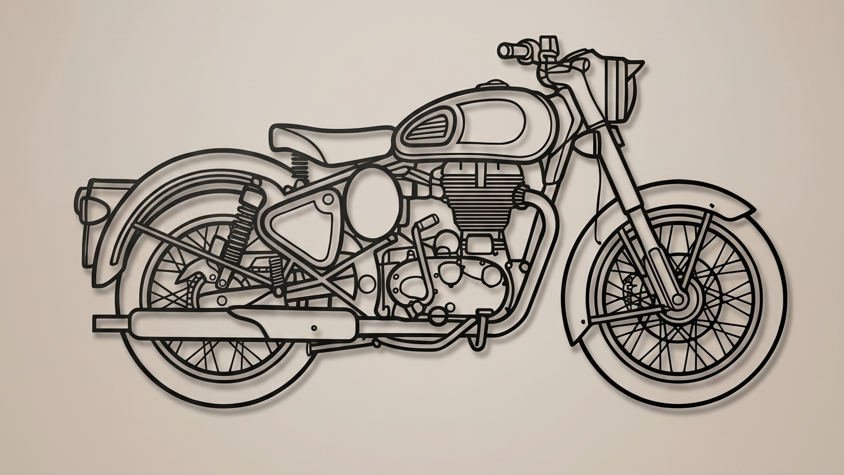 Royal Enfield Bullet Series SIDE View