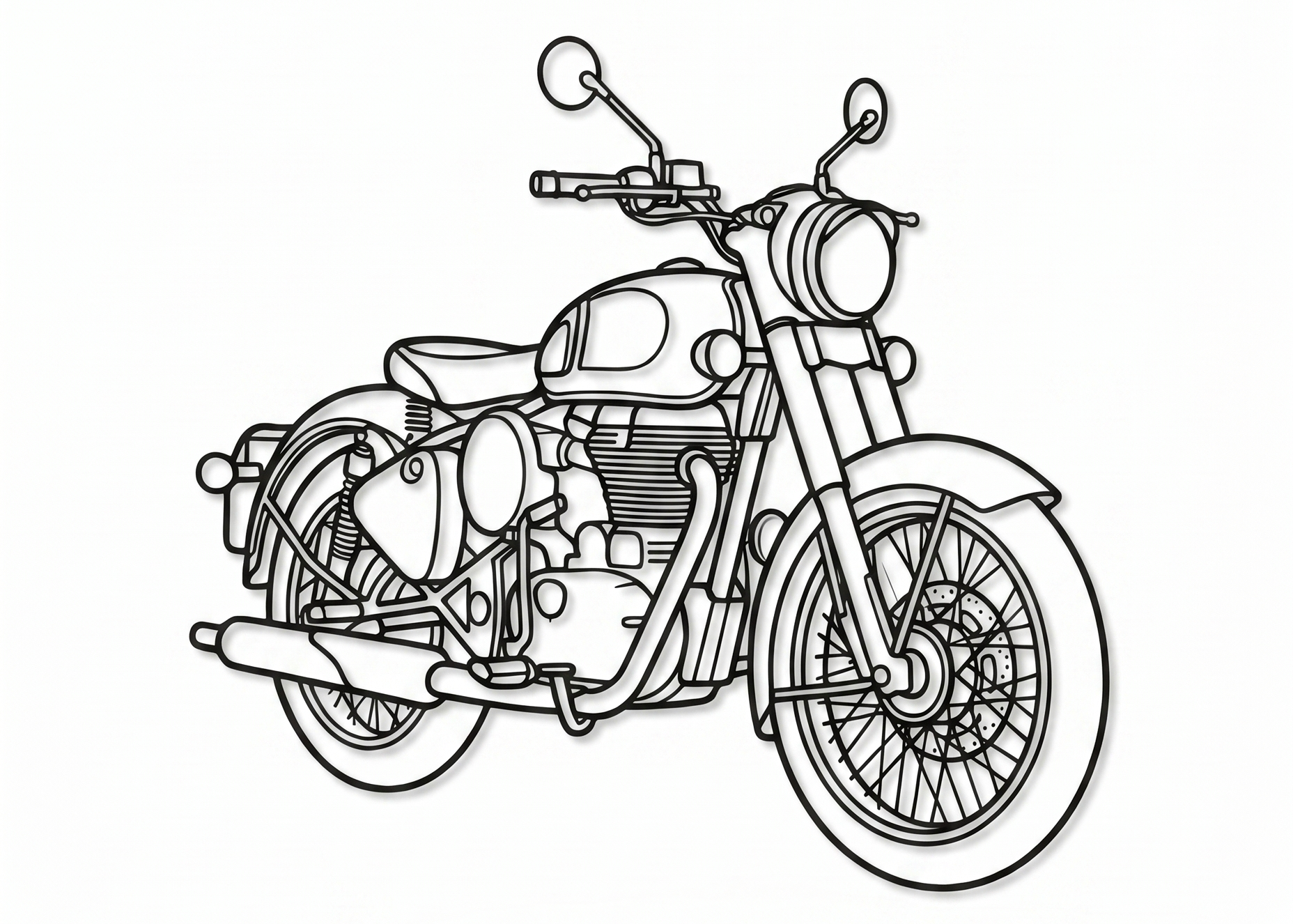 Royal Enfield Classic Series 3/4 VIWE