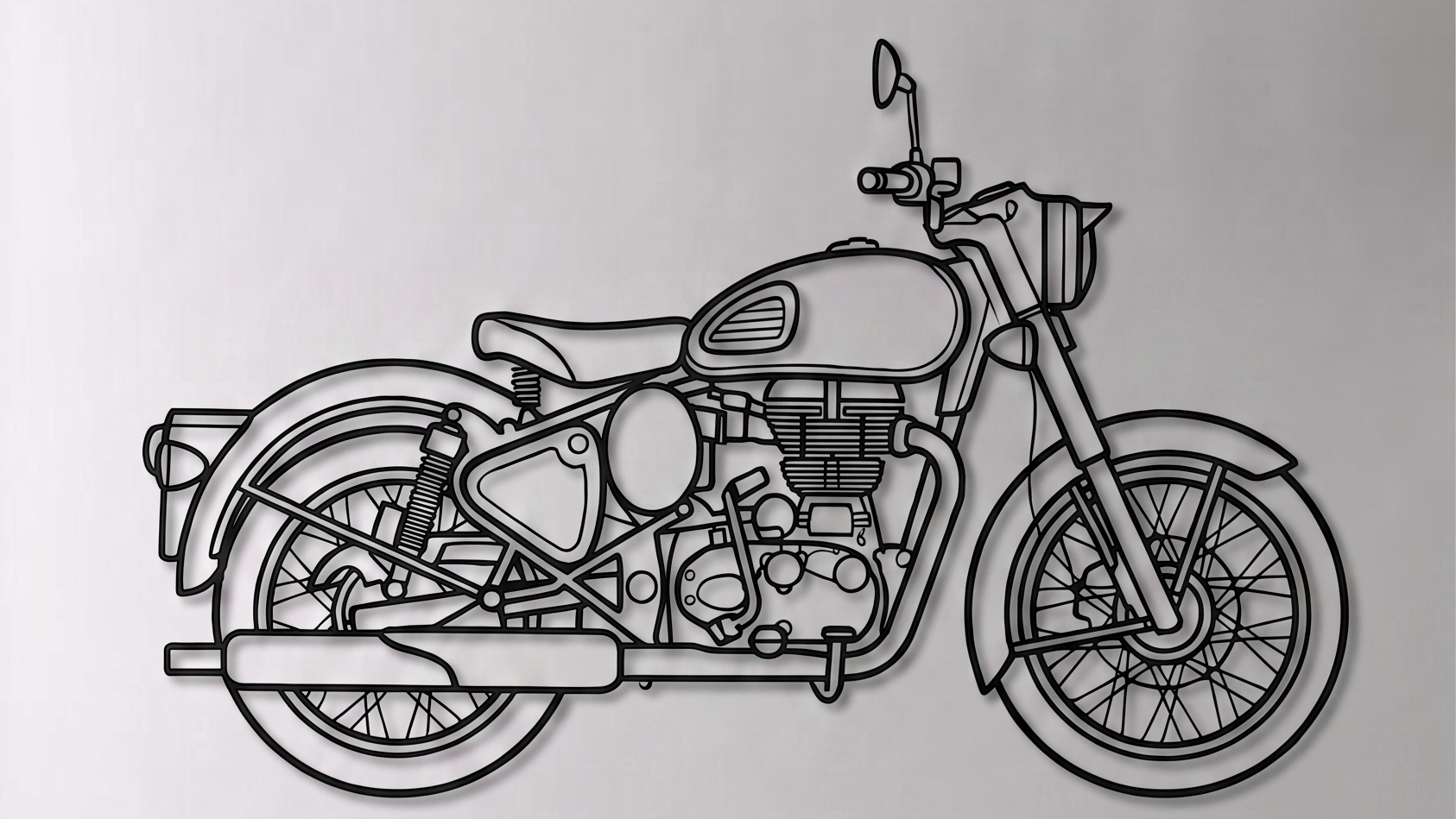 Royal Enfield Classic Series SIDE VIWE