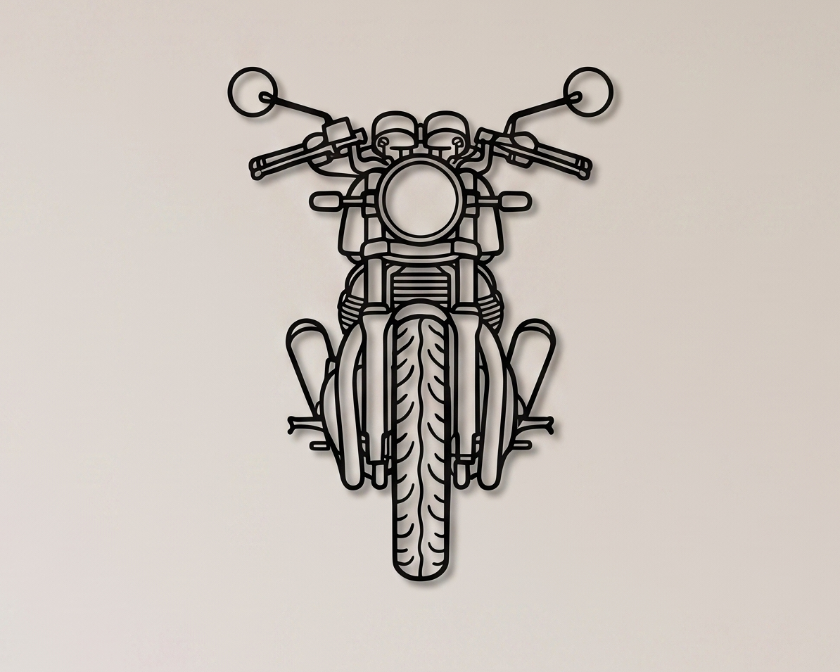 Royal Enfield Continental GT 650 FRONT VIEW