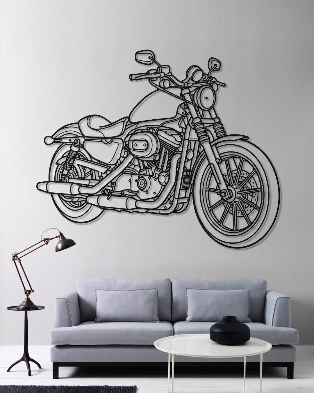 Sportster (Iron 883, Forty-Eight, etc.) 3/4 VIEW
