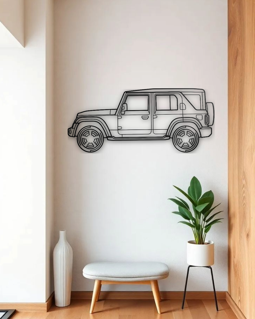 THAR 5 DOOR MODEL