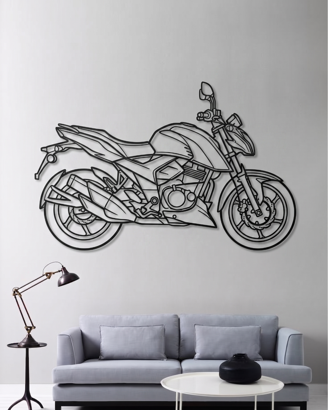 TVS Apache Series  SIDE  VIWE