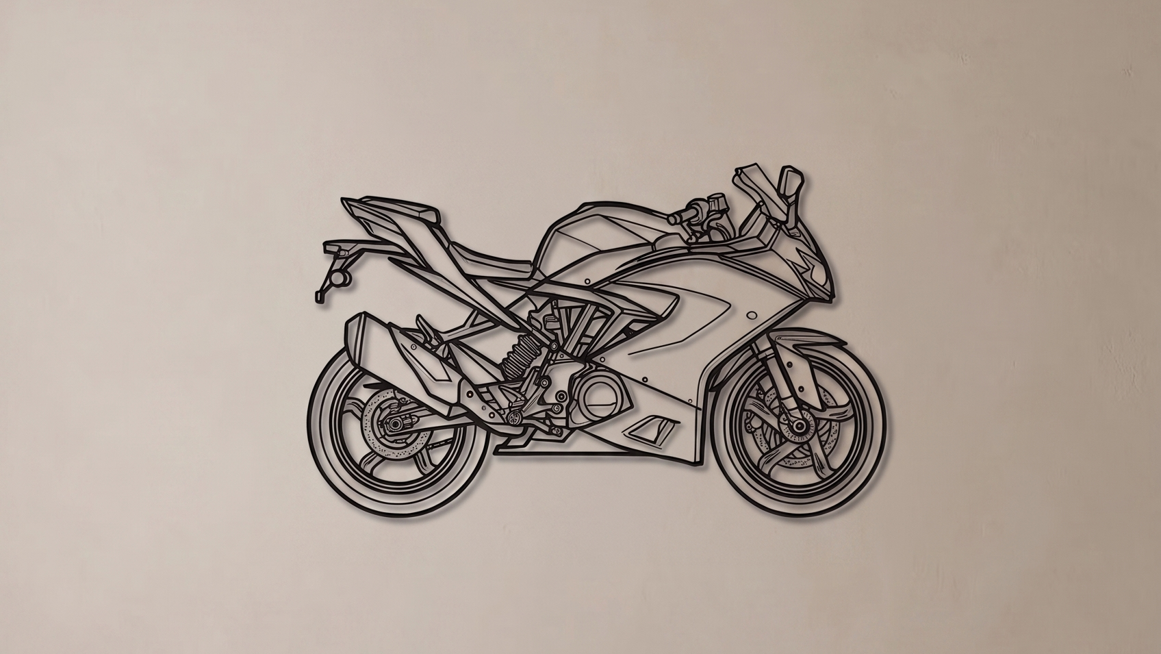 TVS Apache RR 310  SIDE VIEW