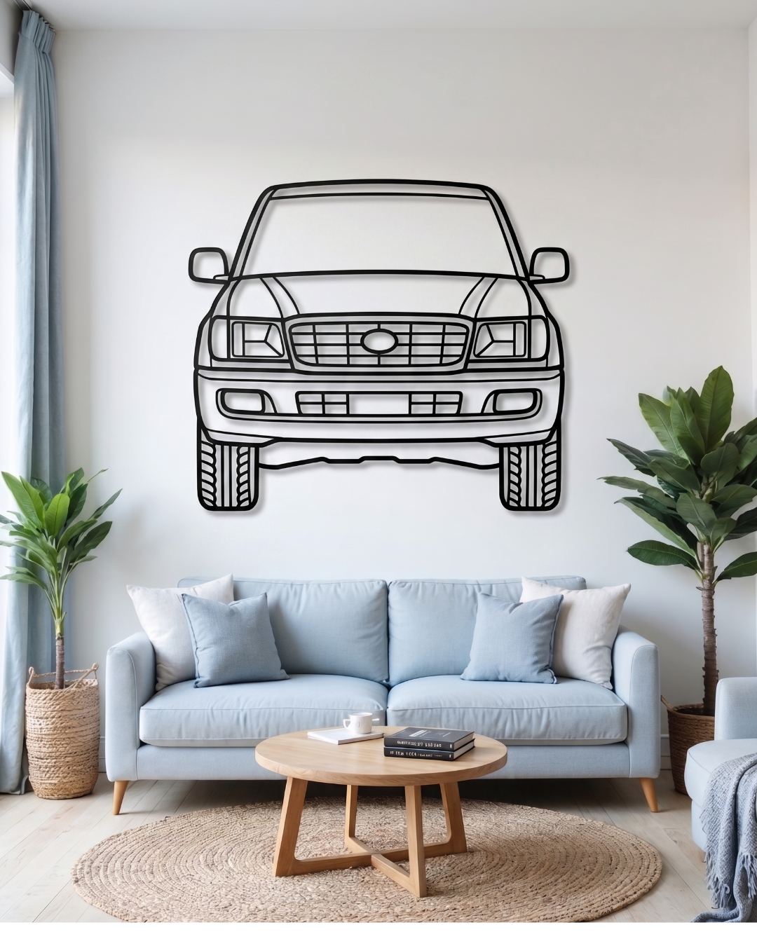 Toyota Land Cruiser J100 FRONT VIEW