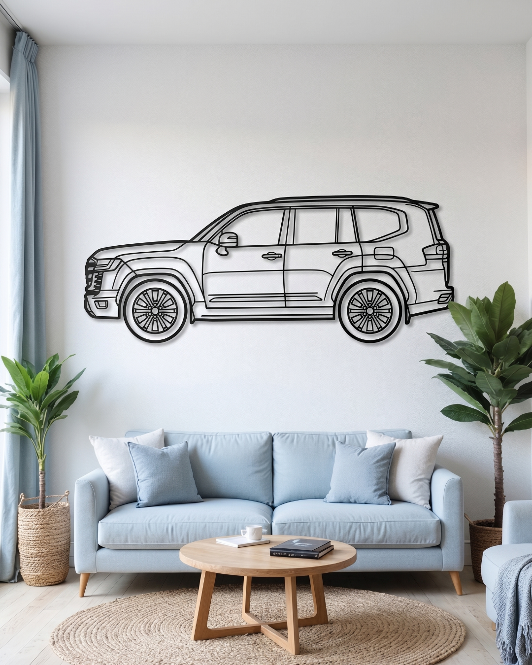 Toyota Land Cruiser J300 side VIEW