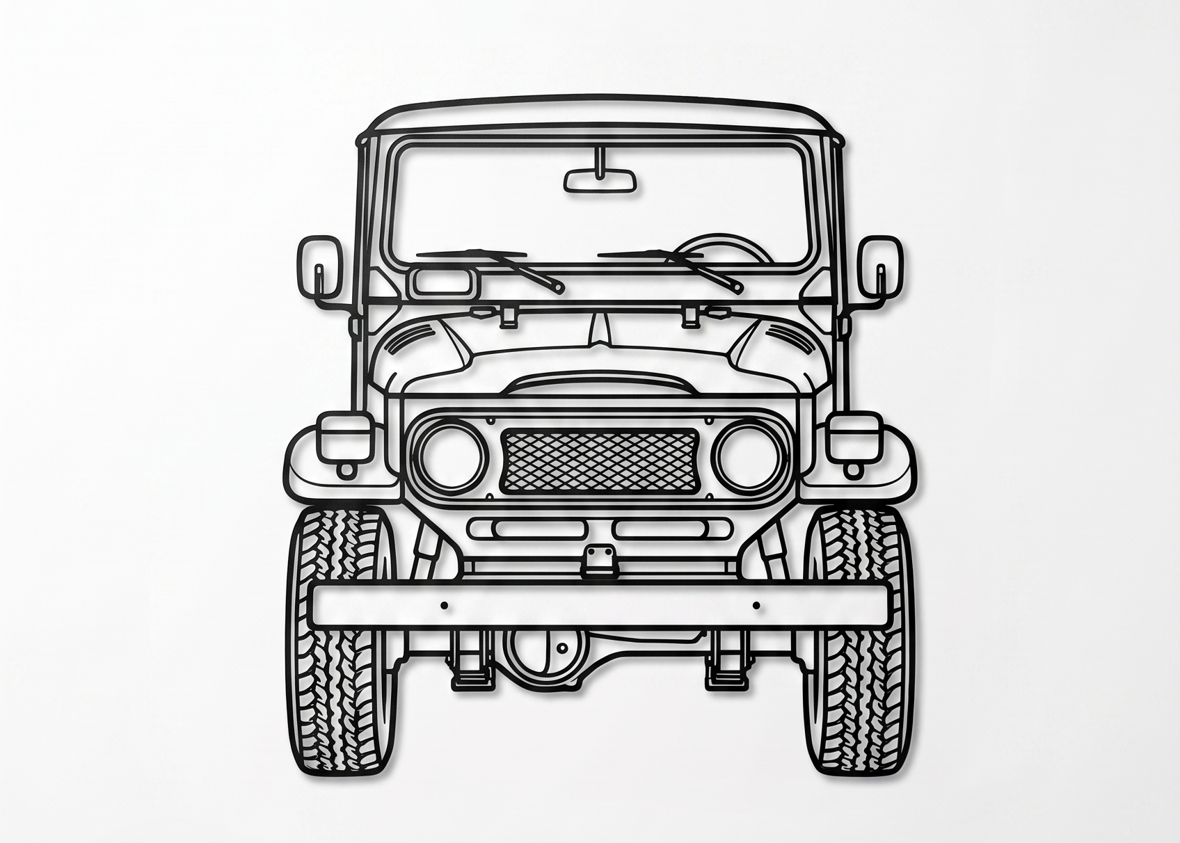 Toyota Land Cruiser J40 FRONT