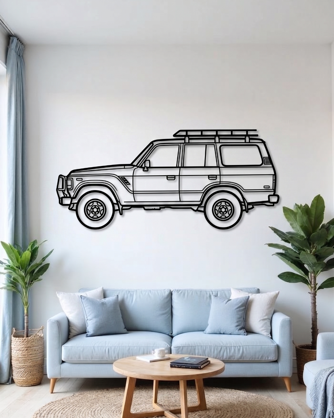 Toyota Land Cruiser J80 SIDE VIEW