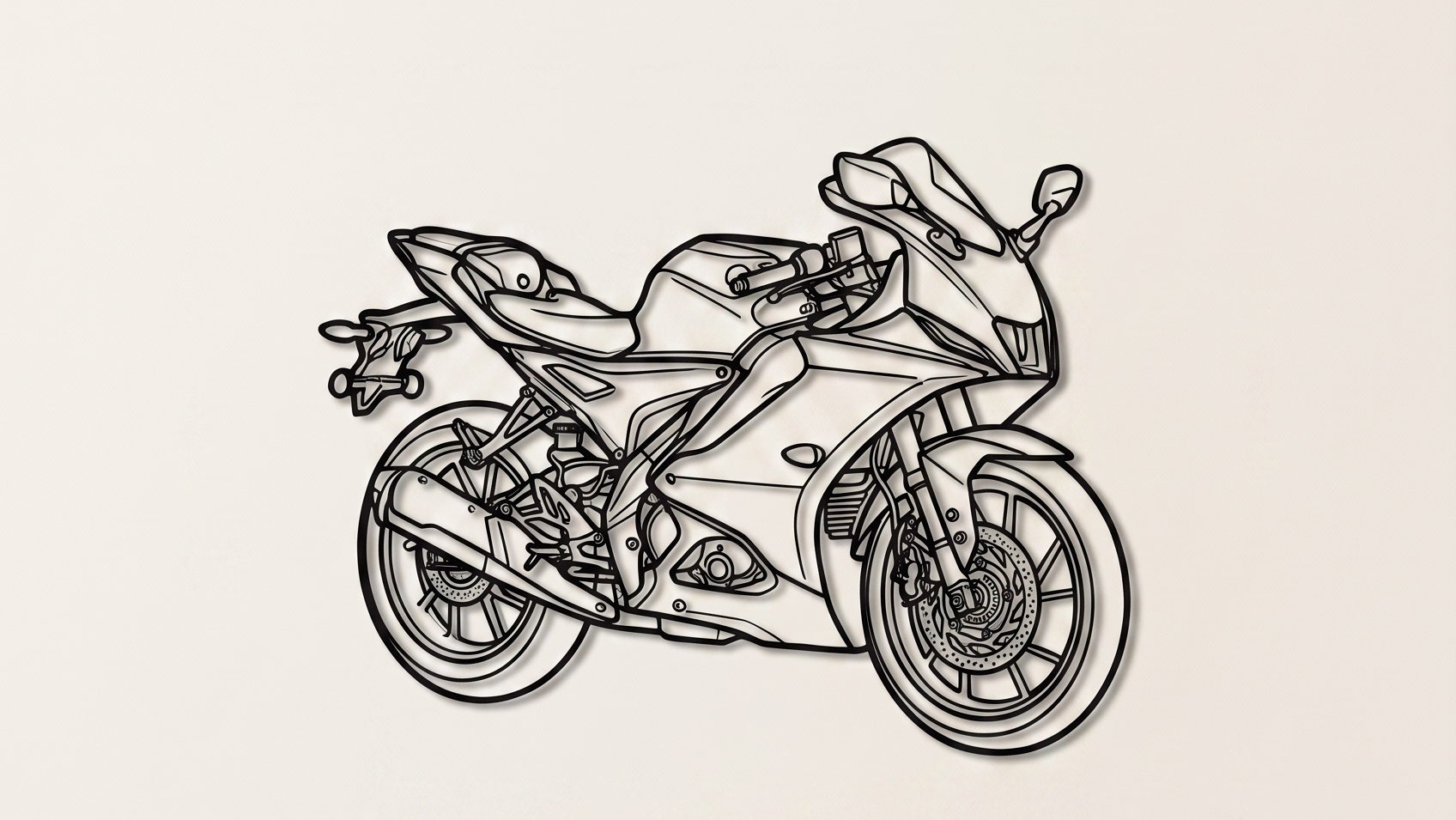CBR 650R  3/4 VIEW