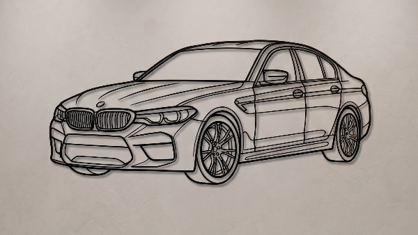 BMW M5 F90 3BY4 VIEW