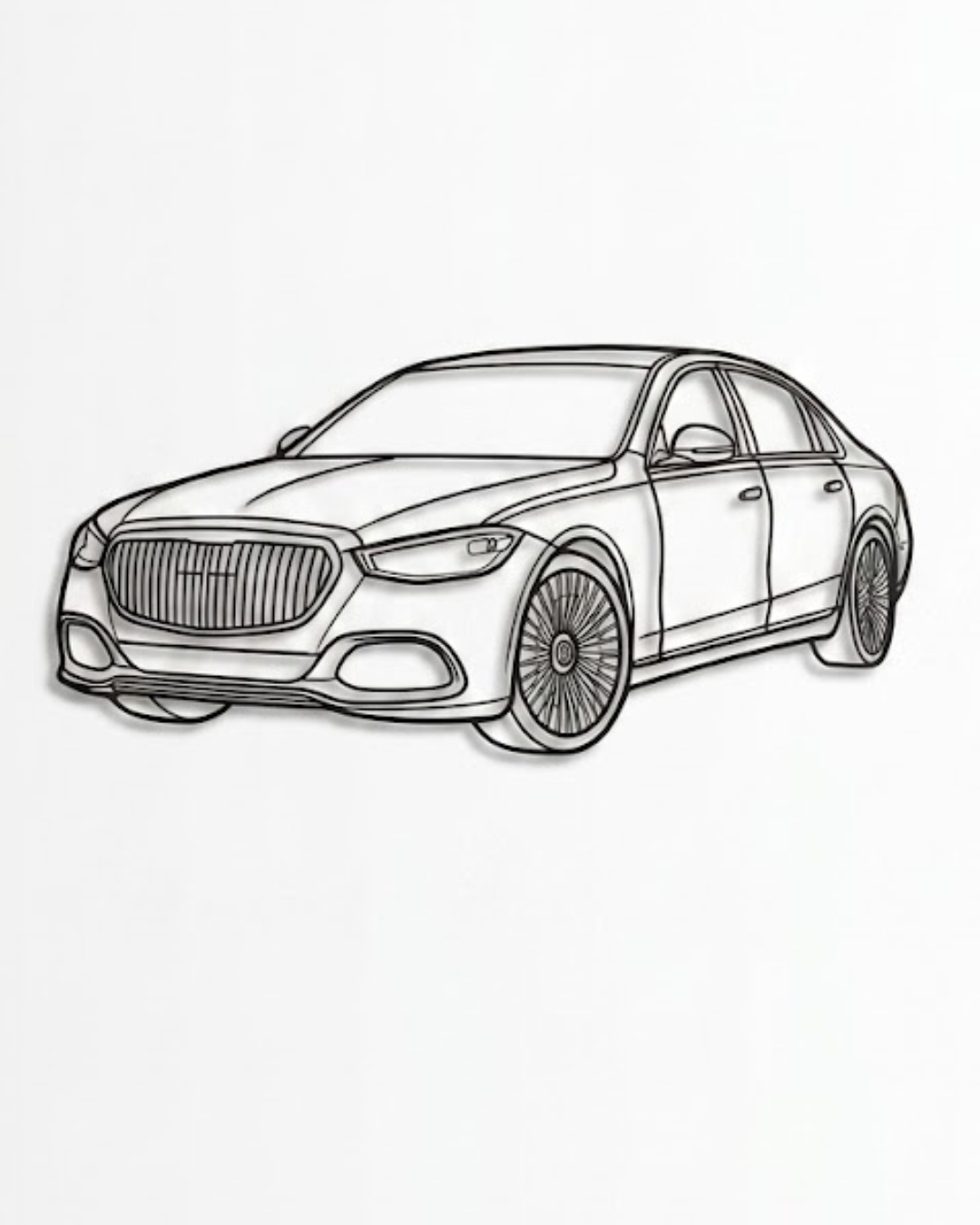 Mercedes S-Class Maybach 2026–2027 3/4 view