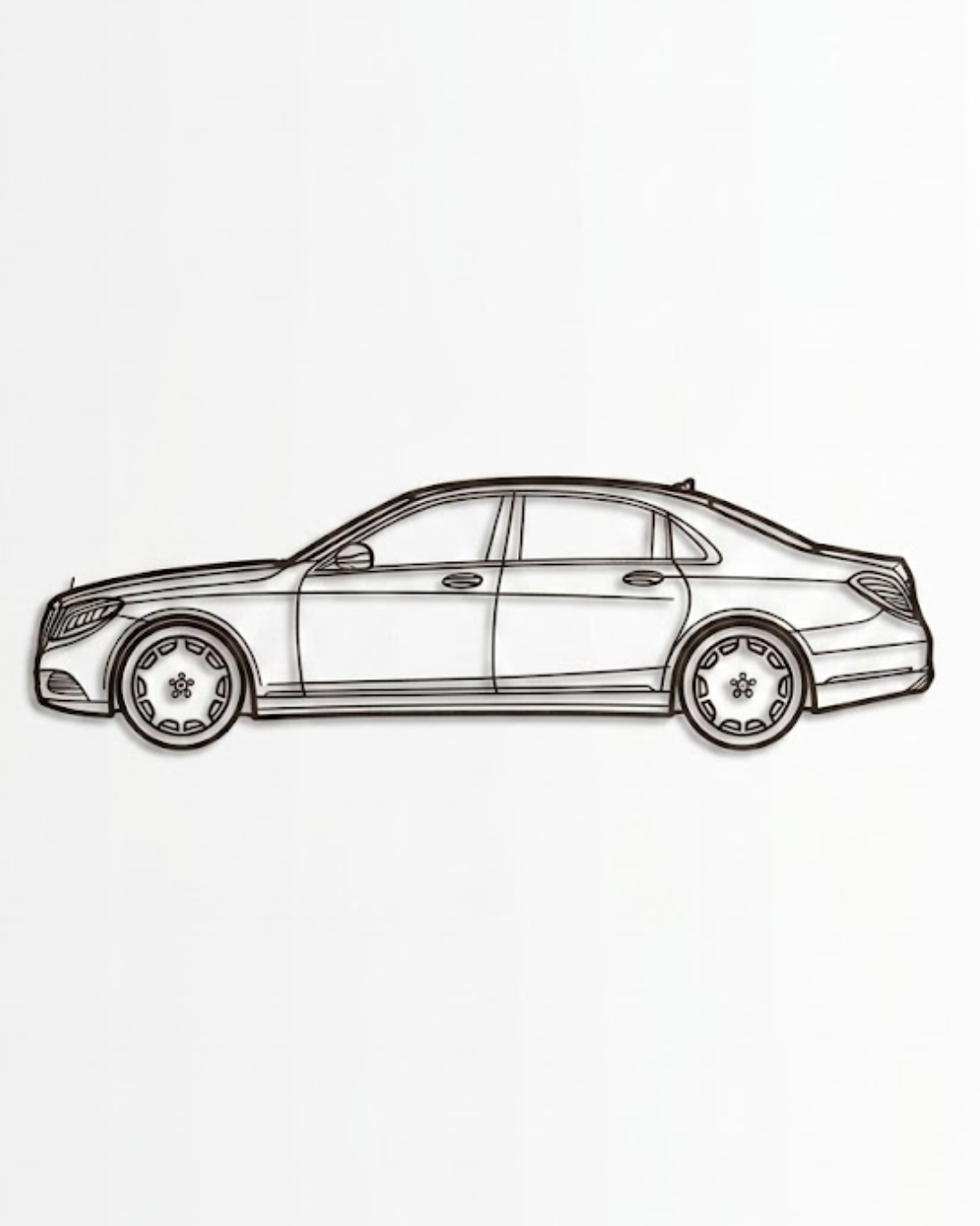 Mercedes S-Class Maybach 2015 → X222 Gen side view